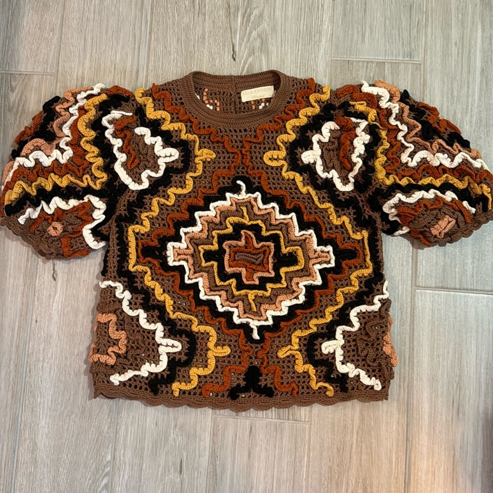 Ulla Johnson crochet top